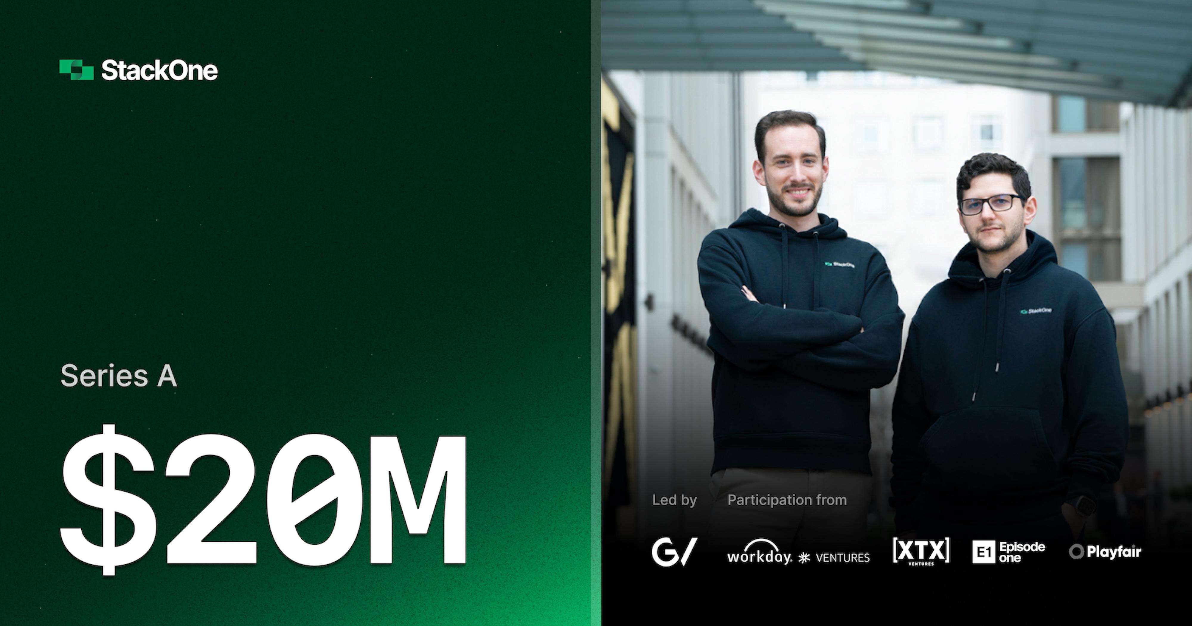 StackOne raises $20m Series A Led by GV (Google Ventures) to reinvent SaaS and AI agent integrations