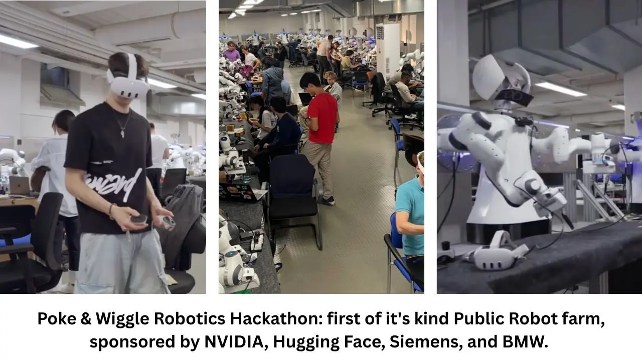 Poke & Wiggle robotics hackathon